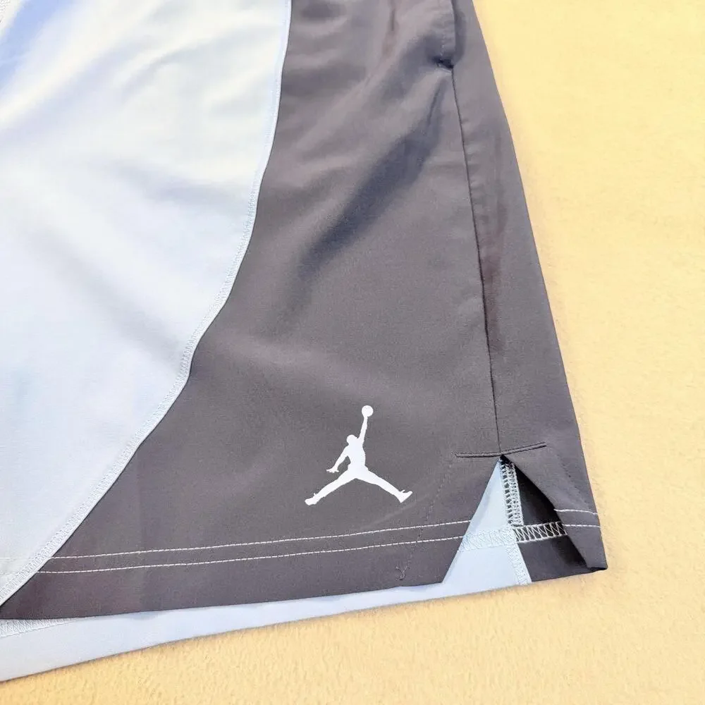 North Carolina Tar Heels Shorts Mens Large Blue NCAA Basketball Jordan Dri Fit